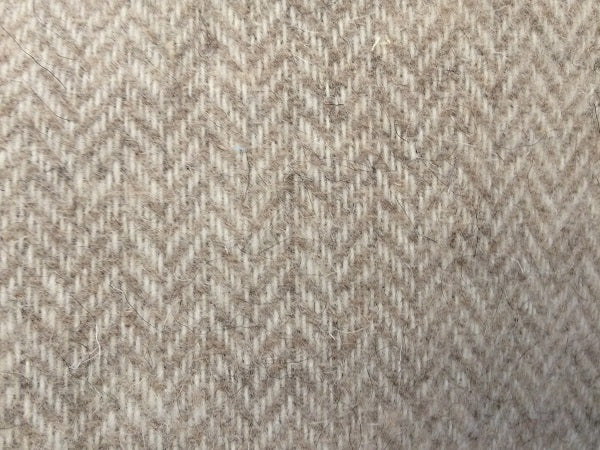 Plaids mit Fransen „Ausflug" beige 140 x 200